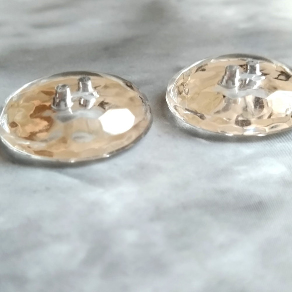【送料無料】2個 USA ガラス アンティーク ヴィンテージ ボタン 素材 パーツ 材料 [EY5353] 8枚目の画像