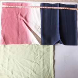 【送料無料】京都 10枚 正絹 着物はぎれセット 和小物 つまみ細工 生地 材料 カットクロス HB1120 3枚目の画像