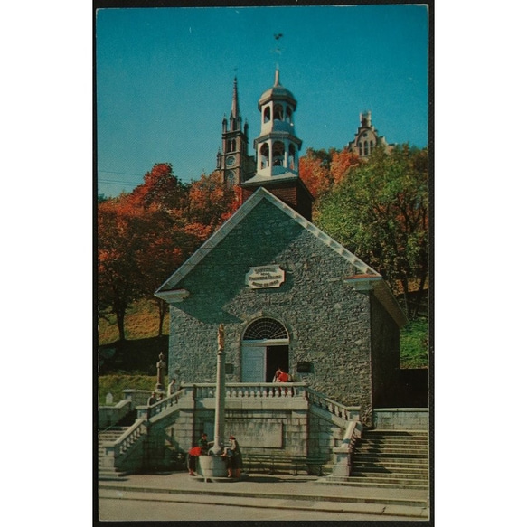 【送料無料】海外ビンテージポストカード 消印1974年 The Old Church 古い絵葉書 EY1887 2枚目の画像