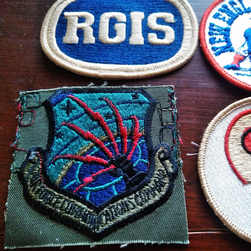 20個 アメリカ ヴィンテージ 刺繍 ワッペン アップリケ アンティーク