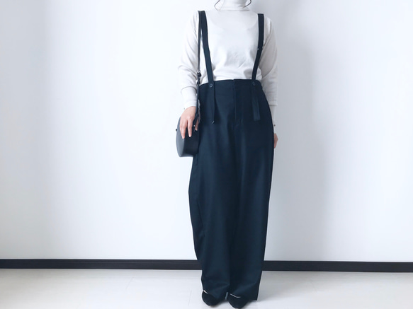 コムデギャルソン　ウール100 サスペンダーパンツ COMME des GARCONS HOMME PLUS(コムデギャルソンオムプリュス
