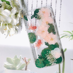 押し花ケース ❁⃘*.ﾟオーダーページ ほぼ全機種対応スマホケース❁】押し花スマホケース NO.803