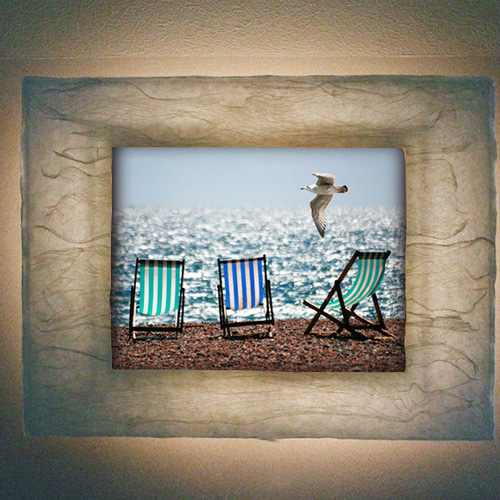 越前和紙を使ったアートライトフレーム「和紙ック-WA CHIC」和紙