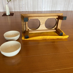 日本のペットのちゃぶ台（テーブル）　餌台 4枚目の画像
