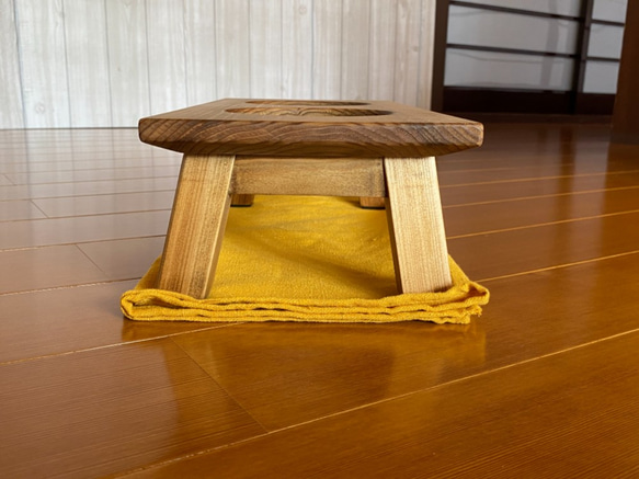 日本のペットのちゃぶ台（テーブル）　餌台 7枚目の画像