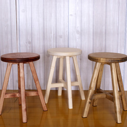 Cornerless Stool  角のないスツール　H＝420 2枚目の画像