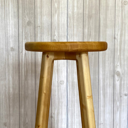 High stool without corners　角のないハイスツール　H＝600 3枚目の画像