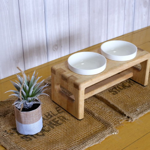 犬用食器台  【Pet Table Hinoki】   No.921 犬用食器台 【Pet Table Hinoki】 No.921