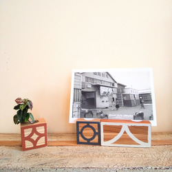カードスタンド、一輪挿し　『OKINAWA HANABLOCKS 』 3枚目の画像