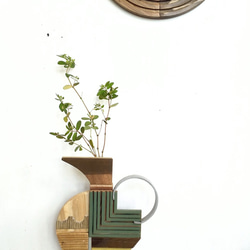 壁掛單輪插入式“ coppa花瓶” 第2張的照片