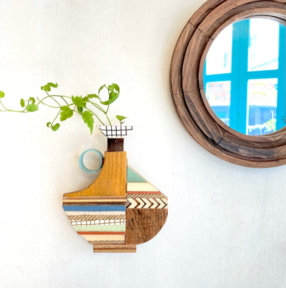 壁掛式單輪插片“coppa花瓶” 第2張的照片