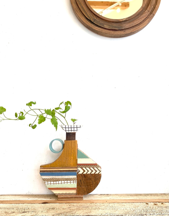 壁掛式單輪插片“coppa花瓶” 第3張的照片