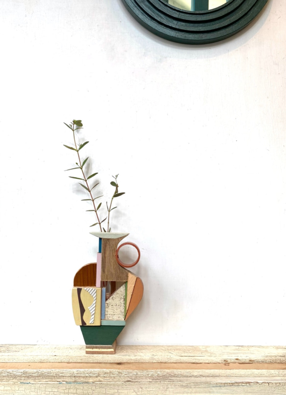 壁掛式單輪插片“coppa花瓶” 第3張的照片