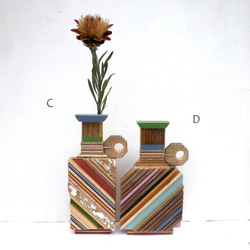『coppa　flower　vase』botle　画像左C 5枚目の画像