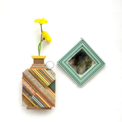 壁掛け一輪挿し『coppa　flower　vase』 1枚目の画像