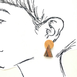 クリップイヤリング　ピアス変更可能『coppa de earring』 1枚目の画像