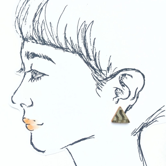 夾式耳環“coppa de Earring” 第1張的照片