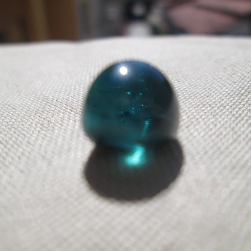 ヴィンテージ ネックレス インディゴライトトルマリン シルバー製 B70 贅沢の極み】天然インディゴライト(ブルートルマリン