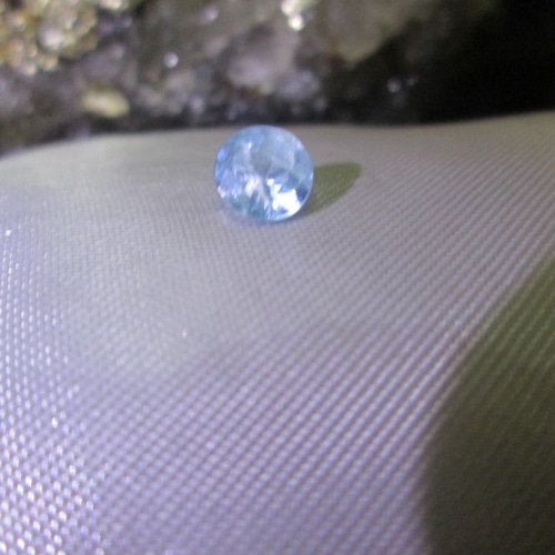 N.124 上質アクアマリン 最高品質1ctのレアなアクアマリンルース、最高  