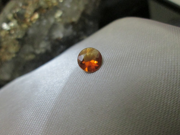 N.209 豪華なシトリンマデイラ、品のあるオレンジの非加熱宝石 3枚目の画像