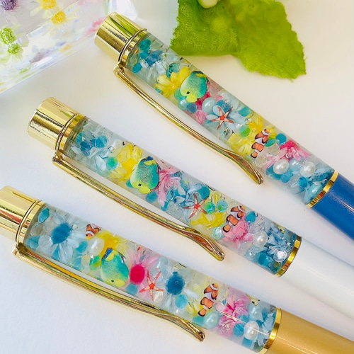 受注制作 ボールペン アクアリウム 金魚 - ショップ 池波屋