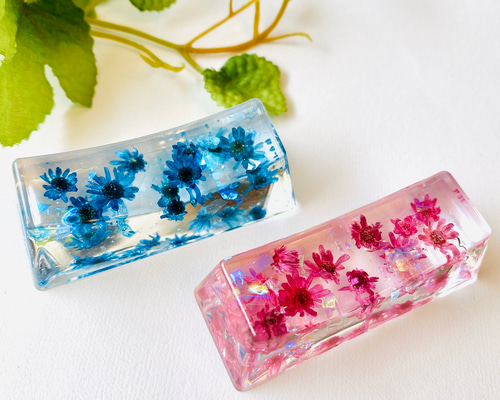 箸置き 2個セット☆固まるハーバリウム ハーバリウム箸置き 花 箸
