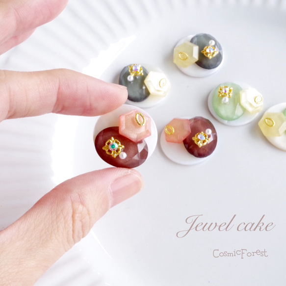 Jewel cake  イヤリング 2枚目の画像