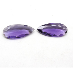 アメジスト(2pcs)／Amethyst Pear Shape 1枚目の画像