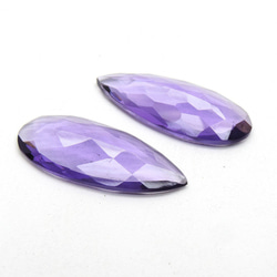 アメジスト(2pcs)／Amethyst Pear Shape 2枚目の画像