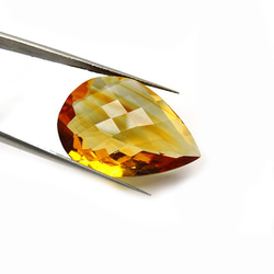 シトリン／Pear Cut Citrine 3枚目の画像