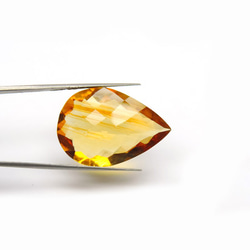 シトリン／Pear Cut Citrine 4枚目の画像