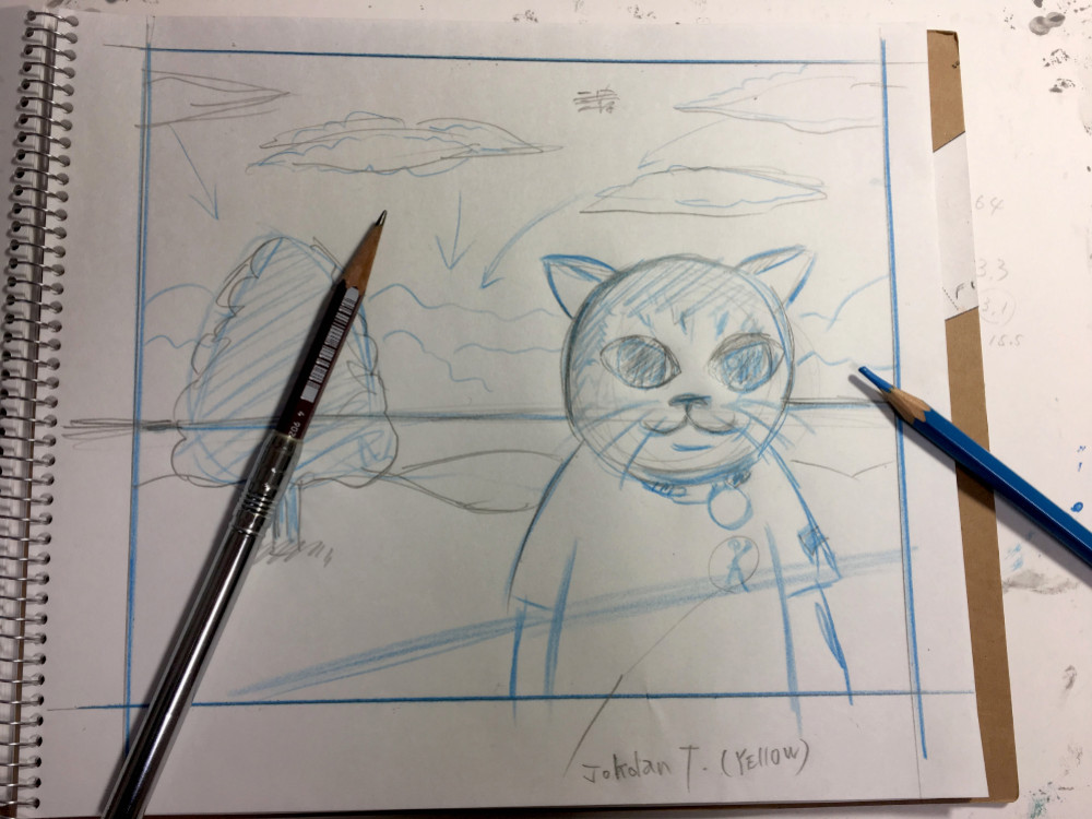 かわいいペット 似顔絵 ナイーブアート オーダーメード