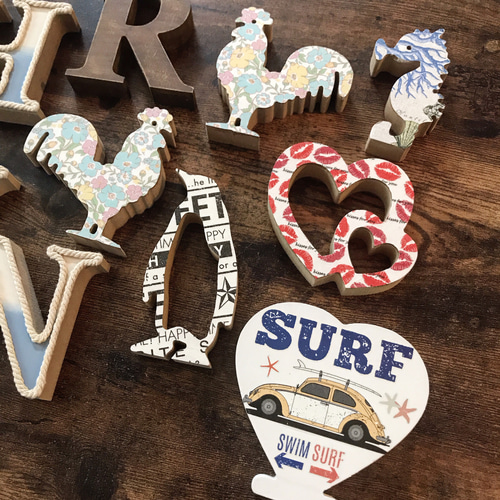 1点ずつ限定 即日発送 ウッドオブジェ アルファベット 置物 木製