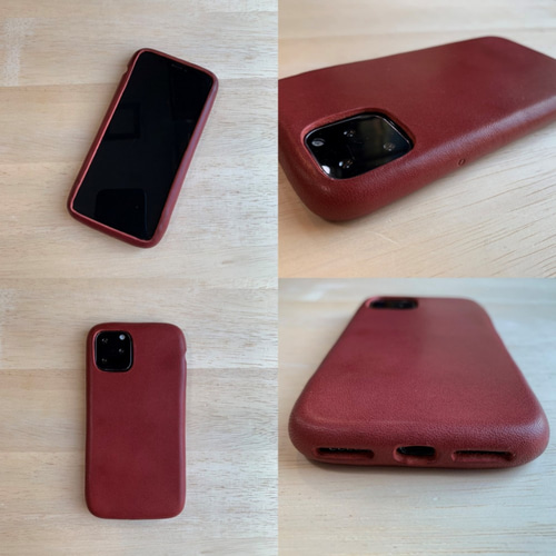 1枚革で作る本革 iPhone11Pro カバー ケース 栃木レザー 1枚革で作る本革 iPhone11Pro カバー ケース 栃木レザー