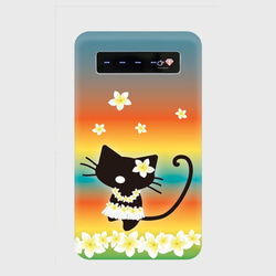 【受注生産】モバイルバッテリー◆フラガール猫 1枚目の画像
