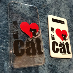 【受注生産】モバイルバッテリー◆I LOVE CAT 5枚目の画像