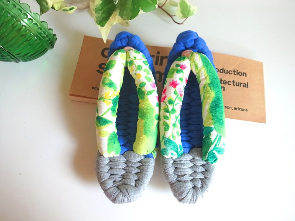 布ぞうり/ぬのっパ】サマーフラワー