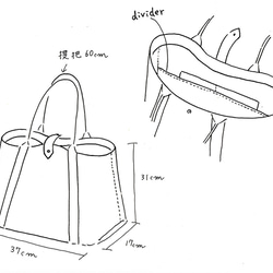 sunni様専用ご注文ページ(大トート仕様変更) 2枚目の画像