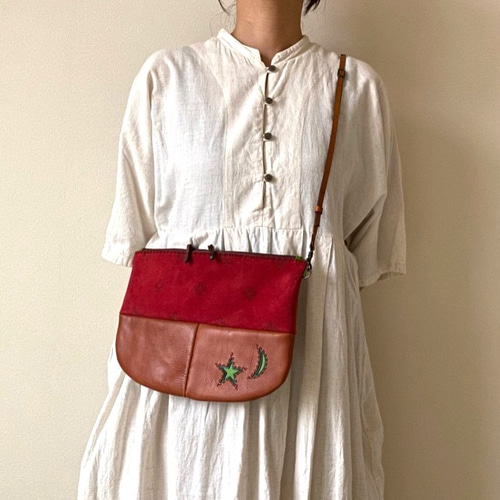 Ojaga design オジャガデザイン レザー ショルダーバッグ