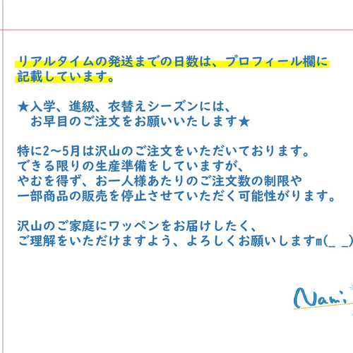 お名前ワッペン・ひらがな セミオーダー 2cm～ その他入園グッズ