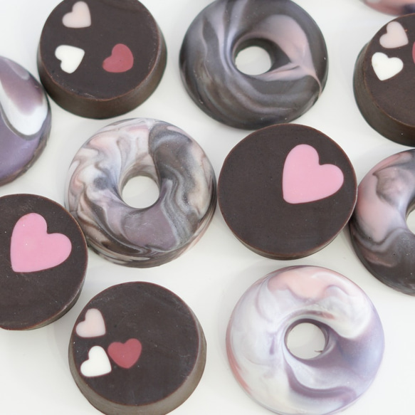 Valentine限定 ドーナツ&チョコレート石けん 3枚目の画像