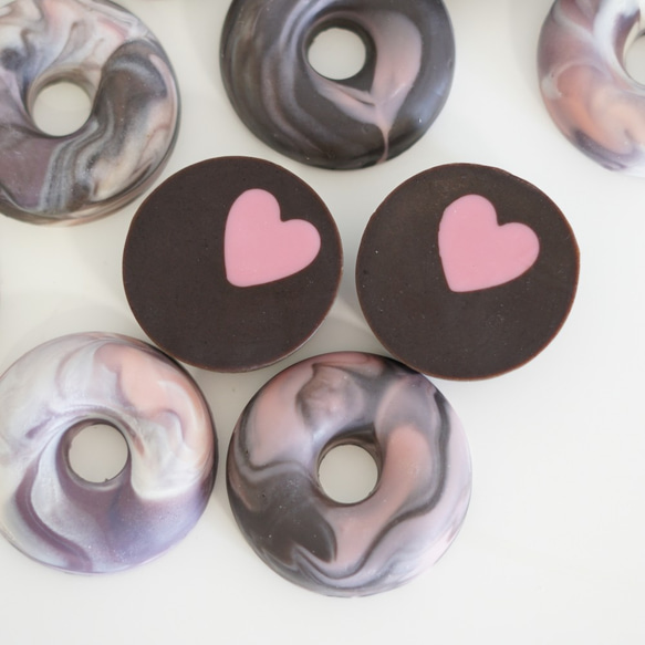 Valentine限定 ドーナツ&チョコレート石けん 4枚目の画像