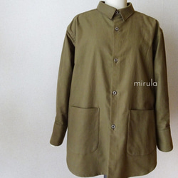 original  shirt  #2〈brown〉 2枚目の画像