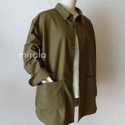 original  shirt  #2〈brown〉 3枚目の画像