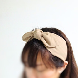 【sale】simple　2way ヘアバンド 4枚目の画像