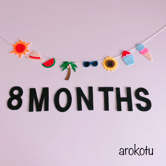 月齢フォト 寝相アート オーダー受付中☆ 雑貨・その他 arokotu 通販  