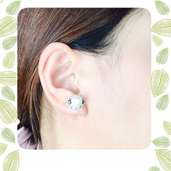 ピアス [swarovski&pearl]♡ 1枚目の画像