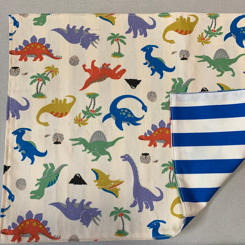 エプロン、三角巾、巾着袋、ランチョンマット、マスクセット♡