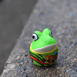 マトリョーシカガエル２／カエル　蛙　抽象　デザイン 3枚目の画像