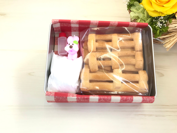 おかしの家 組み立てセット クッキー缶 ☆ギフトに最適 3枚目の画像